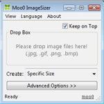 fotografia: Moo0 ImageSizer