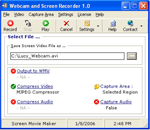 Webcam and Screen Recorder