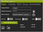 foto: Winhotspot Virtual WiFi Router