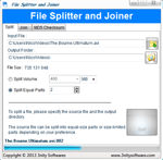 3nity File Splitter and Joiner