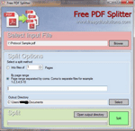 fotografie: FREE PDF Splitter