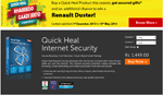 fotografia: Quick Heal Internet Security